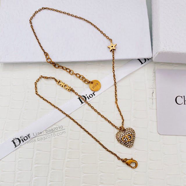 Dior飾品 迪奧經典熱銷款CD項鏈  zgd1041